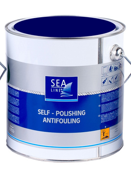 SEA-LINE FARBA JACHTOWA ANTYPOROSTOWA GRANAT 2,5 L