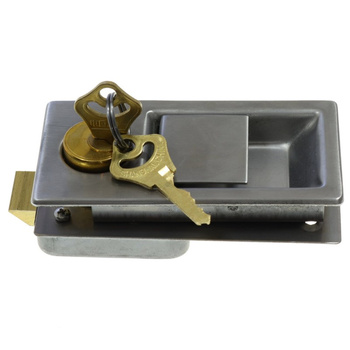 ZAMEK Z KLUCZEM S/S A4, 27x100x50 MM