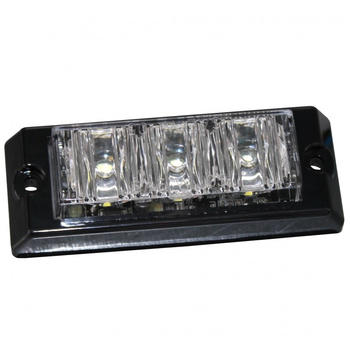 LAMPKA LED 12V 0,5A X 3LED MODEL PY-9400 CZARNA