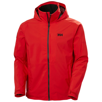 KURTKA MĘSKA HELLY HANSEN HP RACING HOODED JACKET 2.0 34111 ALERT RED