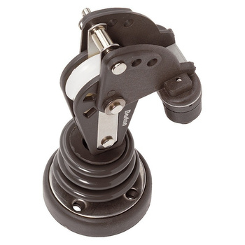 BLOCZEK POJEDYŃCZY STOJĄCY Z KNAGĄ I ZACZEPEM - ROZMIAR 2 - LINA 8MM (W)