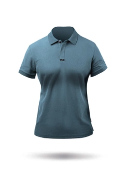 KOSZULKA DAMSKA ZHIK PRIMA COTTON POLO PROVINCIAL BLUE
