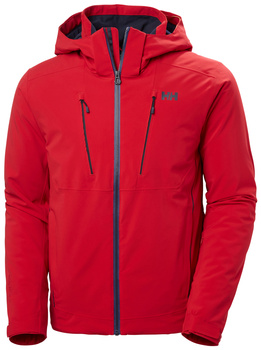 KURTKA MĘSKA HELLY HANSEN NARCIARSKA ALPHA 4.0 65927 RED