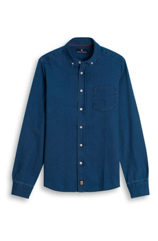 KOSZULA MĘSKA MARINA MILITARE DENIM COTTON SHIRT (MYS0029) BLUE