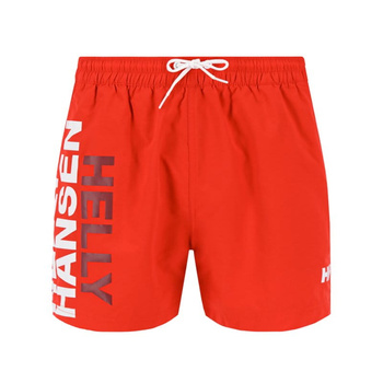 SZORTY MĘSKIE HELLY HANSEN KĄPIELOWE (34031) CASCAIS  CZERWONE