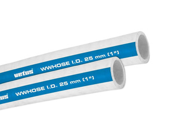 WĄŻ DO WODY SZAREJ ∅ WEW 38MM ZBROJONY DRUTEM