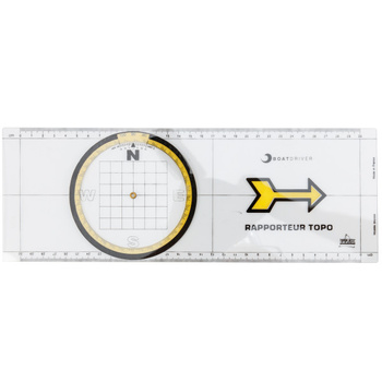 LINIAŁ NAWIGACYJNY PLOTER - PROTRACTOR