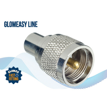 RA352 Przejściówka FME męska do UHF męskiej, Glomeasy