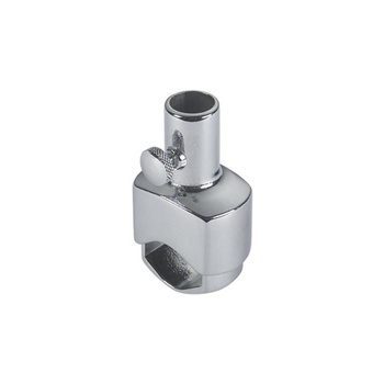 UCHWYT NA RELING 20-25 DO FLAGSZTOKA D14MM, MOSIĄDZ CHROMOWANY