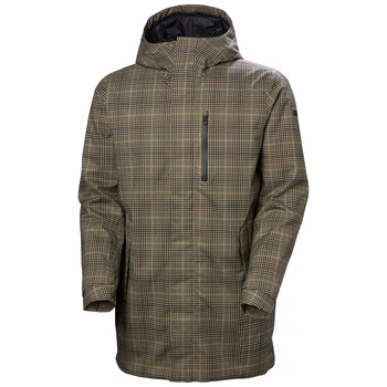 KURTKA MĘSKA PŁASZCZ HELLY HANSEN FROGNER PEBBLE BROXBURN PLAID AOP