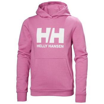 BLUZA DZIECIĘCA HELLY HANSEN LOGO HOODIE 2.0 41677 META PINK