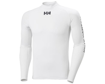 KOSZULKA MĘSKA HELLY HANSEN RASHGUARD WATERWEAR UPF50+ (34023) WHITE