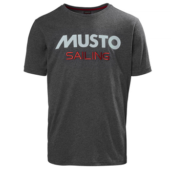 MUSTO KOSZULKA MĘSKA (82020) SAILING T-SHIRT CARBON