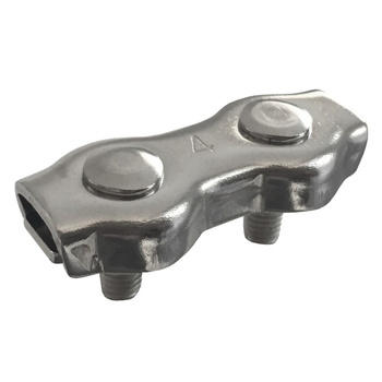 ZACISK LINY DUPLEX 6MM, S/S