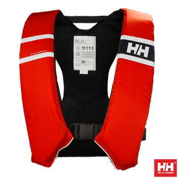 KAMIZELKA ASEKURACYJNA HELLY HANSEN 50N COMFORT COMPACT (33811) 40-60 kg ALER RED