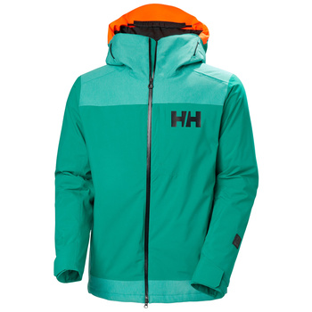KURTKA MĘSKA HELLY HANSEN NARCIARSKA POWDREAMER 2.0 SIGNAL GREEN DENIM