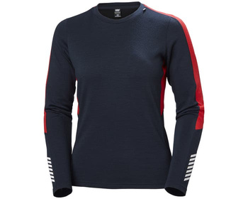 HELLY HANSEN KOSZULKA DAMSKA (49384) LIGHTWEIGHT CREW GRANATOWA