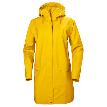 PŁASZCZ DAMSKI HELLY HANSEN MOSS RAIN COAT (53251)  ŻÓŁTY