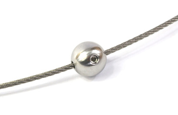 STOPER LINY 6 MM KULKA NIERDZEWNA