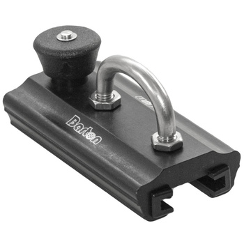 (N) WÓZEK T 25MM MAINSHEET SLIDE ZE STOPEREM