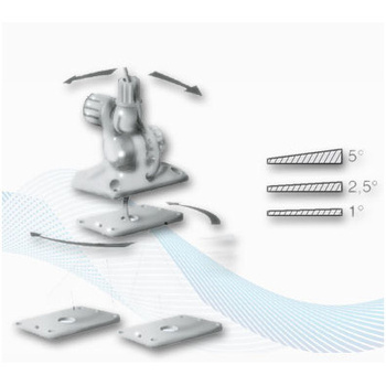 RA101 Zestaw 3 podkładek do montażu podstaw anten VHF i GPS