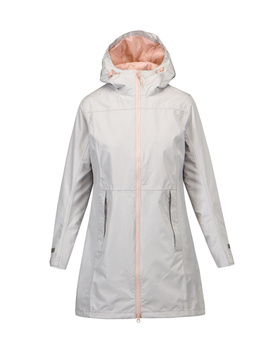 HELLY HANSEN PŁASZCZ DAMSKI PRZECIWDESZCZOWY (53097) LISBURN  SZARY