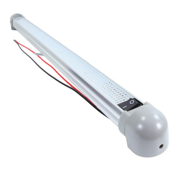 LAMPKA LED KABINOWA 12V/24V CHROM L470MM