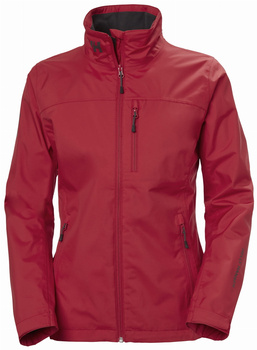 KURTKA DAMSKA HELLY HANSEN PRZECIWDESZCZOWA CREW JACKET (30297)  RED