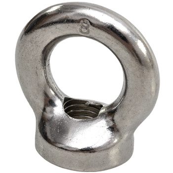 UCHO Z GWINTEM M10, D8MM, AISI316