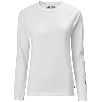 KOSZULKA DAMSKA MUSTO UPF50+ EVOLUTION SUNBLOCK LONG SLEEVE (81162) WHITE