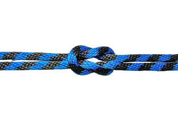 LINA POLIPROPYLENOWA HALNY 12 MM NIEBIESKO-CZARNA