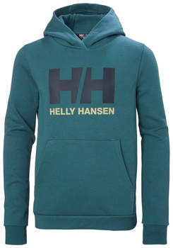 BLUZA DZIECIĘCA HELLY HANSEN LOGO 2.0 41677 DARK CREEK