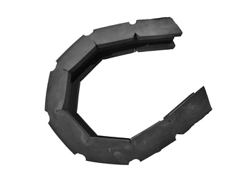 OCHRANIACZ POMOSTOWY NA Y-BOOM CZARNY 100X12 CM