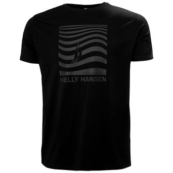 KOSZULKA MĘSKA HELLY HANSEN SHORELINE T-SHIRT 3.0 54601 BLACK