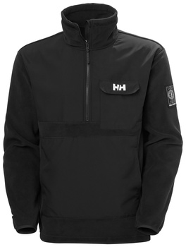 POLAR MĘSKI  HELLY HANSEN PLAY 1/2 ZIP  54086 BLACK