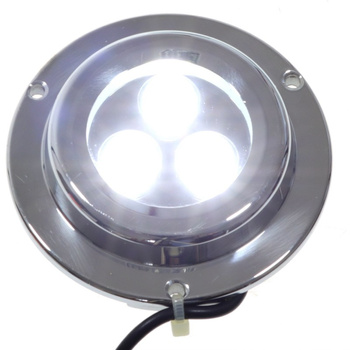LAMPKA PODWODNA LED 9W, 12-28V, IP68, KĄT ŚWIECENIA 30, 90X16MM, KOLOR BIAŁY