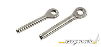 KOŃCÓWKA OCZKOWA LINY DO ZAWALCOWANIA 5 MM