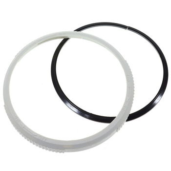 NAKRĘTKA Z USZCZELKĄ DO LAMP SERII 34 KOLOR BIAŁY