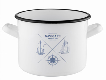 GARNEK EMALIOWANY PROSTY NAVIGARE 3,5L