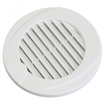 KRATKA WENTYLACYJNA BIAŁA D104MM