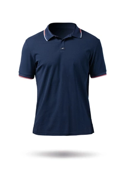 KOSZULKA MĘSKA ZHIK POLO  UPF 50 + TECH ELITE  POL-0160-M  BLACK