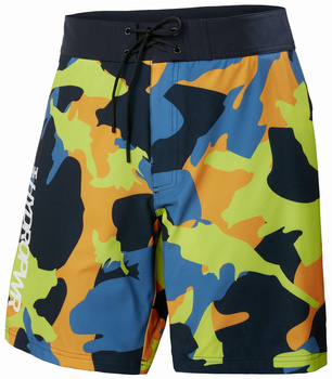 SZORTY MĘSKIE  KĄPIELOWE HELLY HANSEN   HP BOARD (34273) AZID LIME