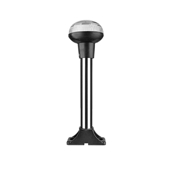 LAMPA NAWIGACYJNA TOPOWA NA MASZCIE 168 MM LED SEAFLO SFNL081-7-02B - 360°, białe światło, 12V