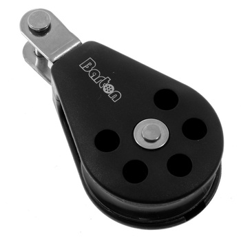 BLOCZEK S 45MM FIXED EYE CLEVIS PIN ROZMIAR 3 CZARNY