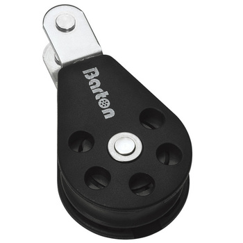 BLOCZEK POJEDYŃCZY Z PRZETYCZKĄ - ROZMIAR 1 - LINA 8MM