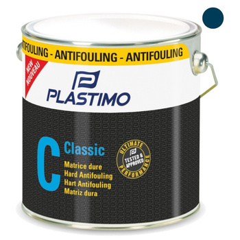 FARBA ANTYPOROSTOWA ANTIFOULING TWARDY PLASTIMO CLASSIC GRANATOWY 2.5L