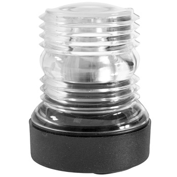 LAMPA NAWIGACYJNA BIAŁA 360 KOTWICZNA LED - 12V OBUDOWA CZARNA (NZ)