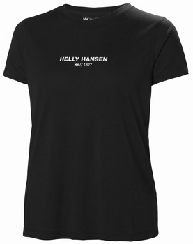 KOSZULKA DAMSKA HELLY HANSEN ALLURE T-SHIRT (53970) CZARNA BLACK