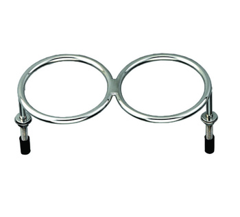 UCHWYT NA NAPOJE A4 PODWÓJNY - UCHWYT NAPOJÓW DO ŁODZI NIERDZEWNY