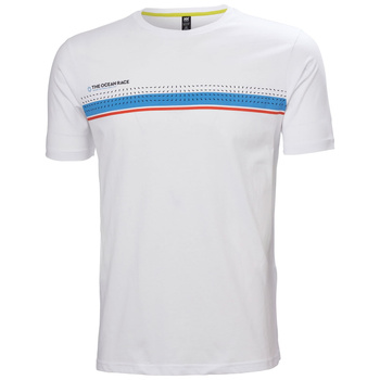 KOSZULKA MĘSKA HELLY HANSEN  TOR MERCH 20215   WHITE